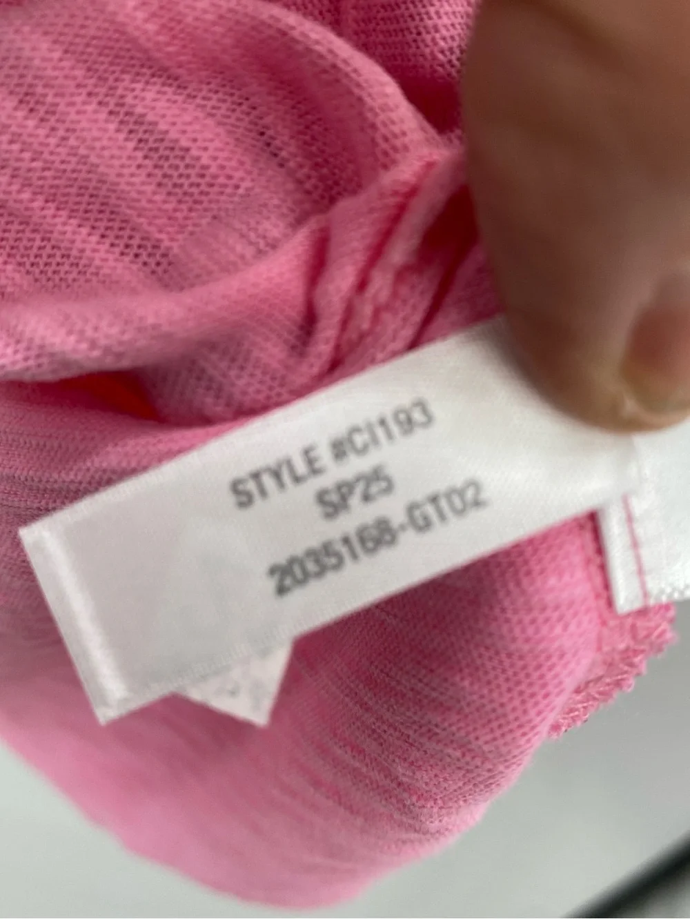J.Crew Pink T-Shirt with Bow Tie Dress size M